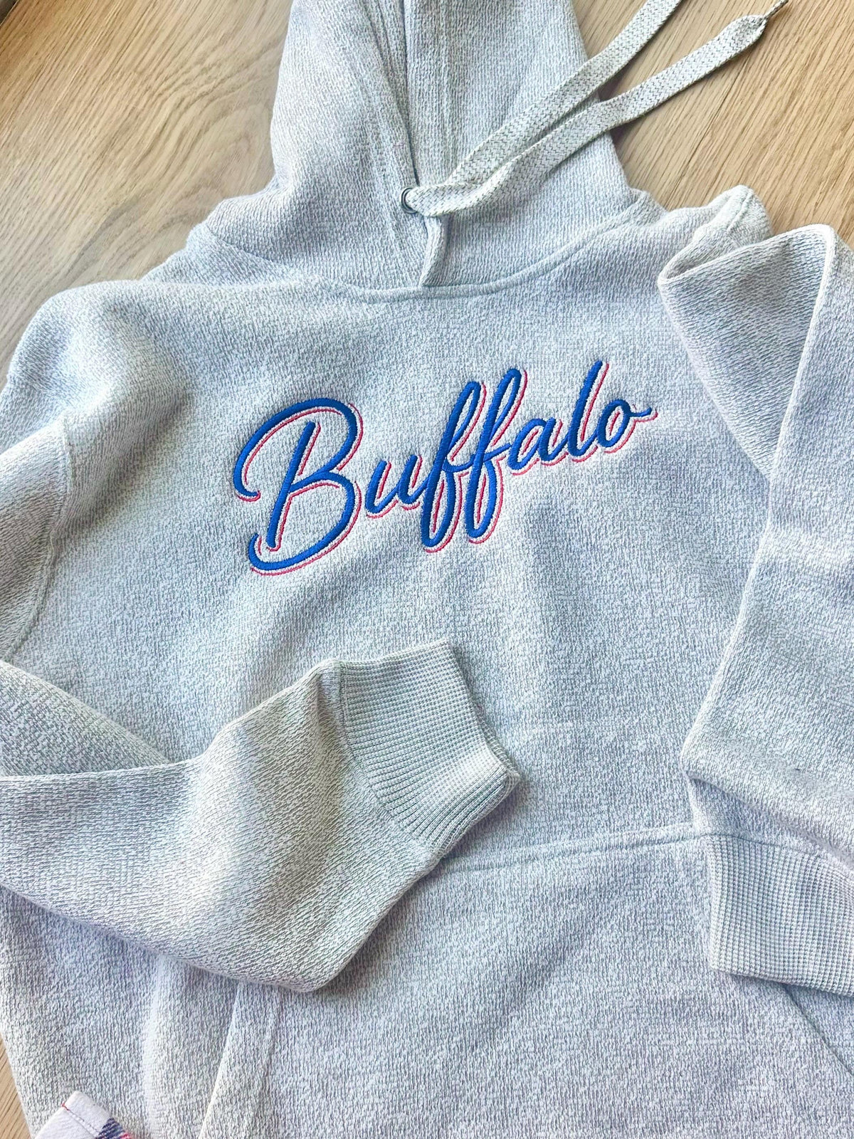 Embroidered Buffalo Hoodie